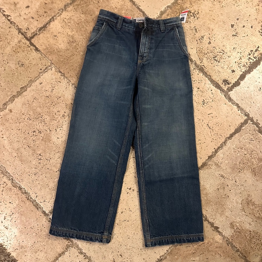 New Gap flannel lined Carpenter jeans 10
